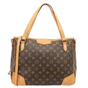 Louis Vuitton Estrela MM Monogram Canvas Shoulder Bag Brown